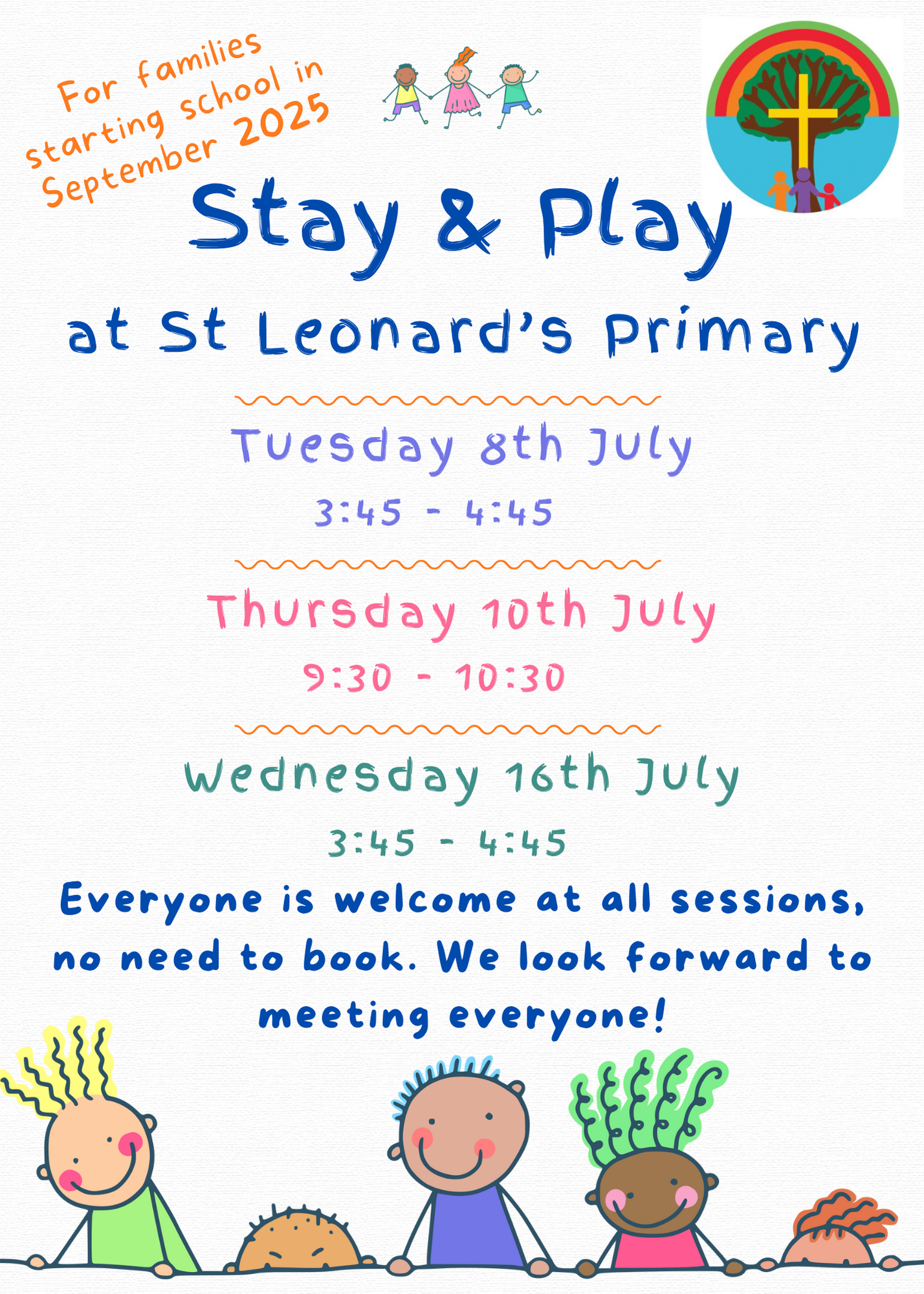 Stay & Play Poster 2025